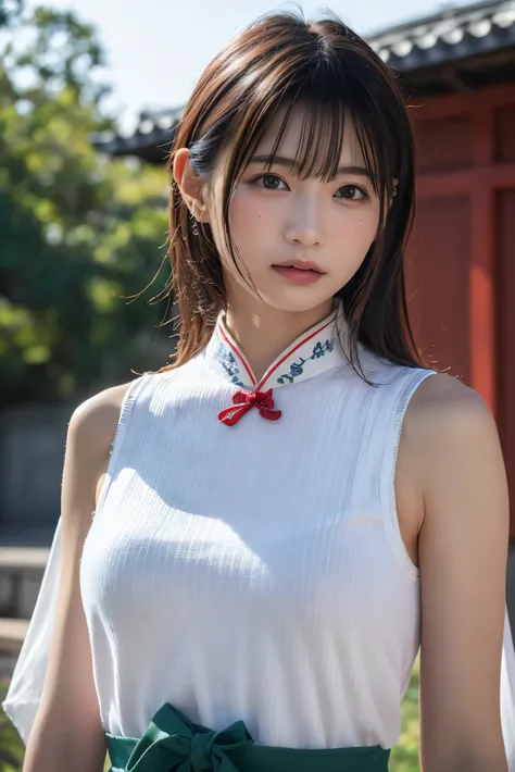 (8k, RAW Photos,Best Quality, High resolution:1.1), (超Realisticな:1.4),(Realistic, Realistic:1.3),The beauty of Japan、Chinese clothing、Chinese clothingのマッサージ師、((Upper Body:1.3))