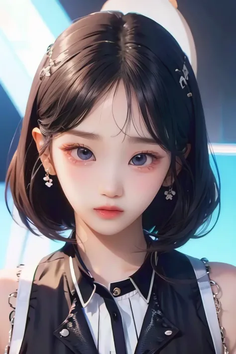 k-pop idol,Face front,pretty clothes