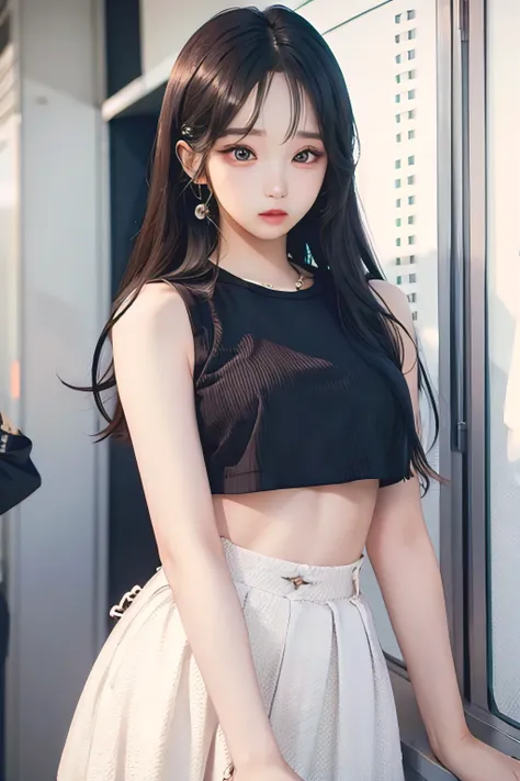 k-pop idol,Face front,pretty clothes