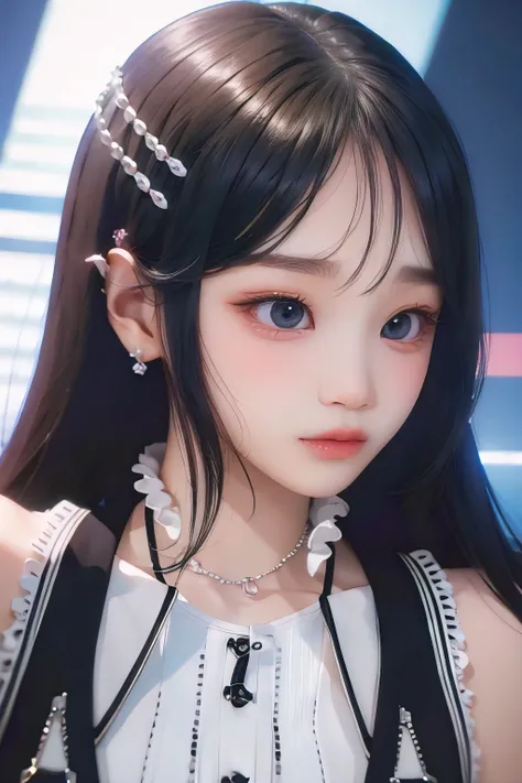 k-pop idol,Face front,pretty clothes