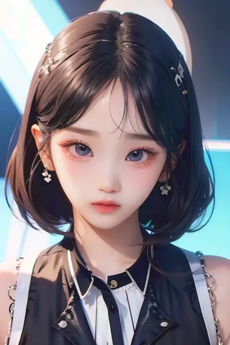k-pop idol,Face front,pretty clothes