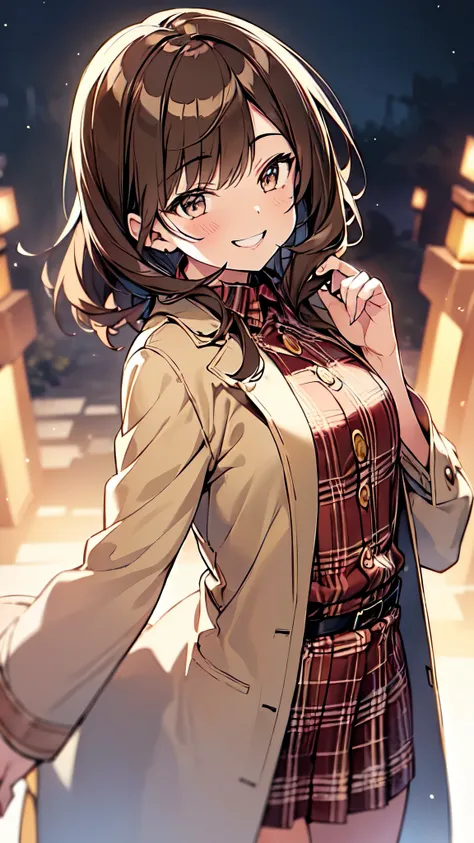 One girl、(Brown hair short cut、Beautiful brown hair、Keep your head small、Perfect Face、Shiny skin、Clear, reflective brown eyes、Slightly chubby、Small breasts、The butt is small)、(((Watercolor)))、
Lets think step by step,Best Quality、masterpiece、 Ultra-high re...