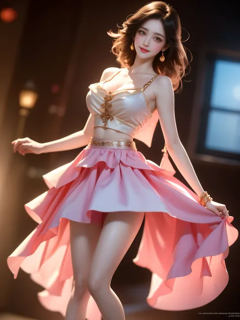 newchinesestylesuit, ((bare shoulders)), ((full breasts)), ((very big breasts)), ((the skirt is very short)), ((very beautiful l...