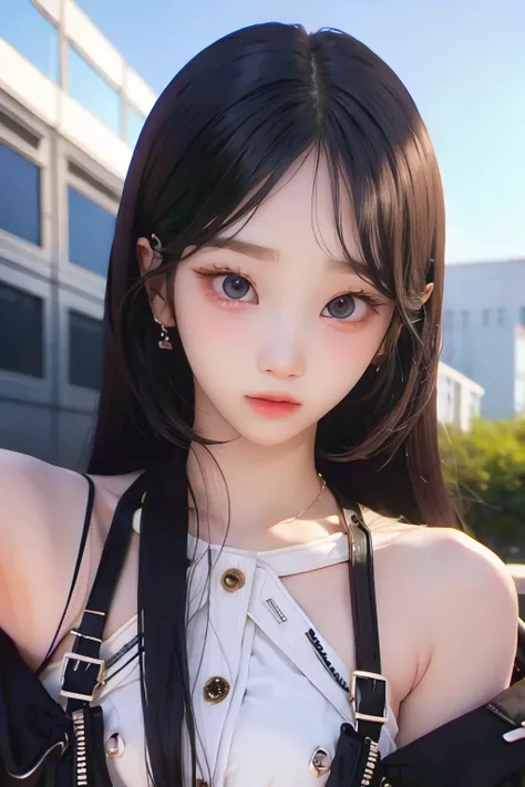k-pop idol,Face front,pretty clothes