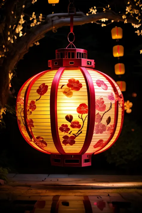 mechanical lanterns inspired by the lantern festival: a fusion of traditional design and futuristic technology. these lanterns a...