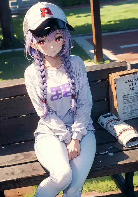 (Close-up:1.3),Realistic,Best Quality, Super detailed, High-quality CG rendering, The most delicate and beautiful, Floating gently, High resolution, (1 girl), (Best Quality,4K,8k,masterpiece:1.2), (Light purple hair:1.5),(Pretty long braids:1.5),(Do not br...