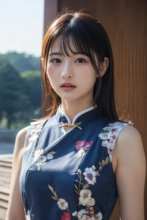 (8k, RAW Photos,Best Quality, High resolution:1.1), (超Realisticな:1.4),(Realistic, Realistic:1.3),The beauty of Japan、Chinese clothing、Chinese clothingのマッサージ師、((Upper Body:1.3))