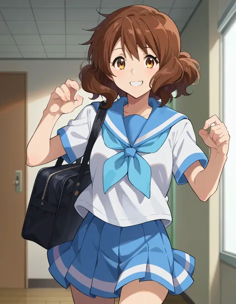 score_9, score_8_up, score_7_up, source_anime,
kumikooumae, kumiko oumae, brown eyes, brown hair, short hair, wavy hair, smile,
...