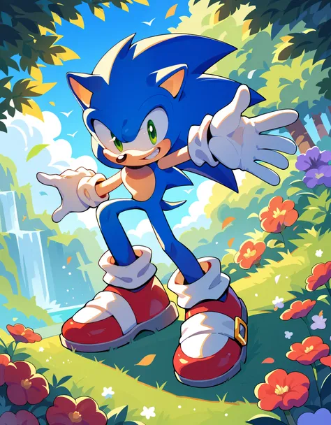 score_9, score_8_up, score_7_up, sonic the hedgehog, solo,