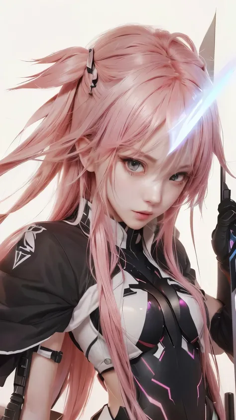 anime - style image of a woman with pink hair, ahe is angry,  guweiz on pixiv artstation, guweiz, guweiz on artstation pixiv, best anime 4k konachan wallpaper, from arknights, zero two, artwork in the style of guweiz, anime style 4 k, anime art wallpaper 8...