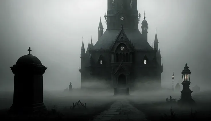 hard fog, gothic elements, dark academia, loneliness
