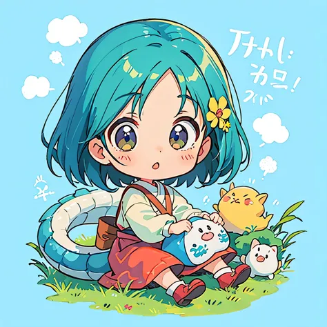 Hayao Miyazaki, Cute design,  the most beautiful girl ever、Chibi, Dragon Quest, An interesting day