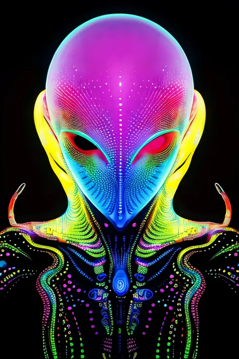 Alien Psychedelic Fractal Acid 