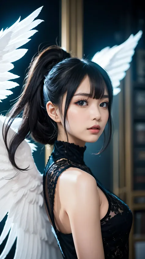 ②）The base model is Rasetsuten, transformed into an adorable, ultimate moe character while preserving her iconic features. She appears as a beautiful young girl with an enchanting, mystical presence. Her upper body is adorned in a mysterious outfit, adding...