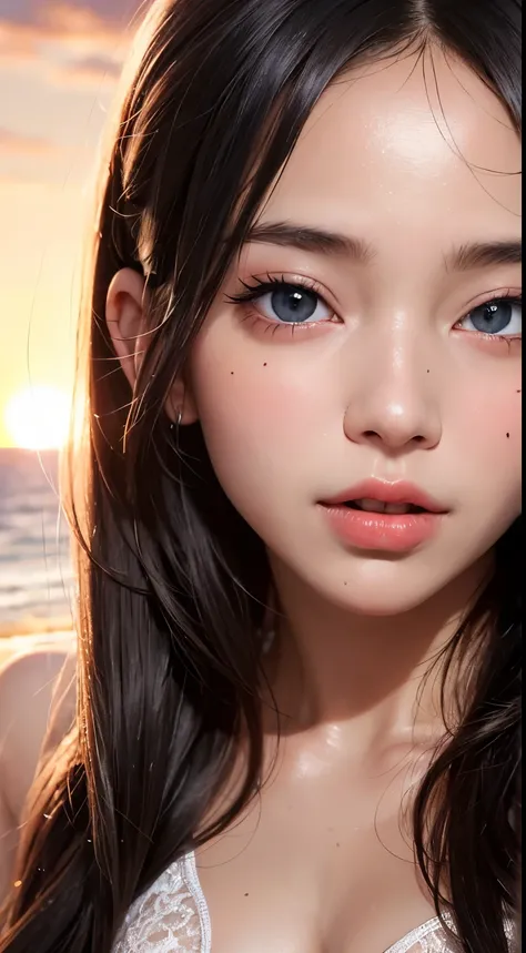 masutepiece, Best Quality, Illustration, Ultra-detailed, finely detail, hight resolution, 8K Wallpaper, Perfect dynamic composition, Beautiful detailed eyes, crystal pupils texture:1.8,shiny pupils,Wear a dress, Natural Color Lip,real skin texture,fair and...