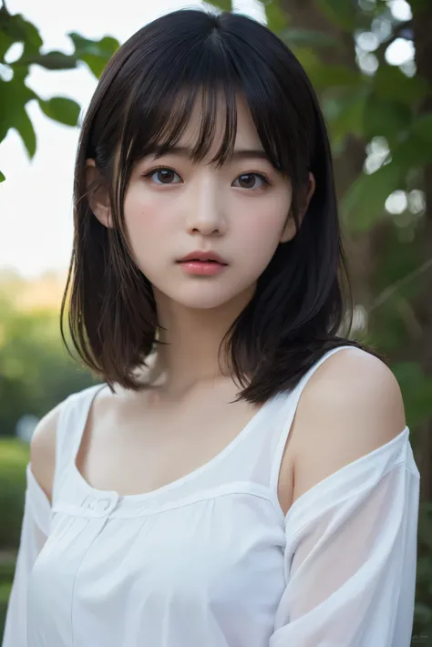 (8k, RAW Photos,Best Quality,  High Resolution :1.1), ( super real:1.4),(Realistic, Realistic:1.3), Sodebtt Light,big,2 girls,Realistic Face,Realistic Body,Realistic Skin,Confused,masterpiece,(cute:1.8), cute子たち, Alone, (big:1.2), Detailed black eyes,Daugh...