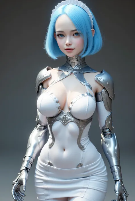 ((RAW Photo), (quality)), ((masterpiece)), Recommended results、Puffy nipples、(see through:1.5)、
(big breasts:1.4),Breast sagging,(((pale nipples blue bob hair:1.35,Colored inner hair,short hair,ear breathing))),(((toy doll))),((pale nipples white skin,toy ...