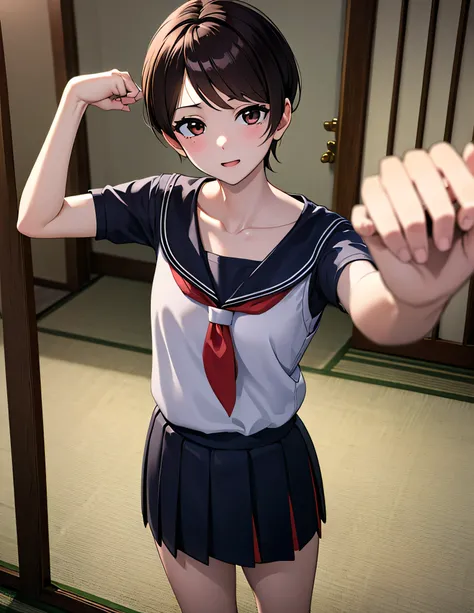 ((masterpiece, Please redeem, Very detailed, Very beautiful 8K CG wallpaper)),Score_9, Score_8_up, Score_7_up, sauce_anime,Eileen, Observe the audience, A little thick,IreneのSide part semi-short,Medium Hair,Irene&#39;s bangs,Irene&#39;s middle hair, Irene&...