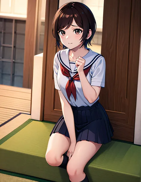((masterpiece, Please redeem, Very detailed, Very beautiful 8K CG wallpaper)),Score_9, Score_8_up, Score_7_up, sauce_anime,Irene, Observe the audience, A little thick,IreneのSide part semi-short,Medium Hair,Irene&#39;s bangs,Irene&#39;s middle hair, Irene&#...