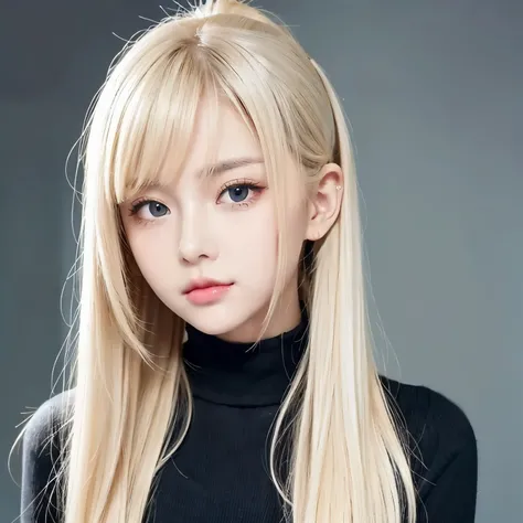 ponytail blonde hair, long hair on beautiful face,very cute beautiful sexy young girl, very perfect cute face,clear beautiful cute eyes beautiful Shinyblonde ponytail sexy a refreshing look perfect beautiful cute face is hidden by long bangs,hair on beauti...