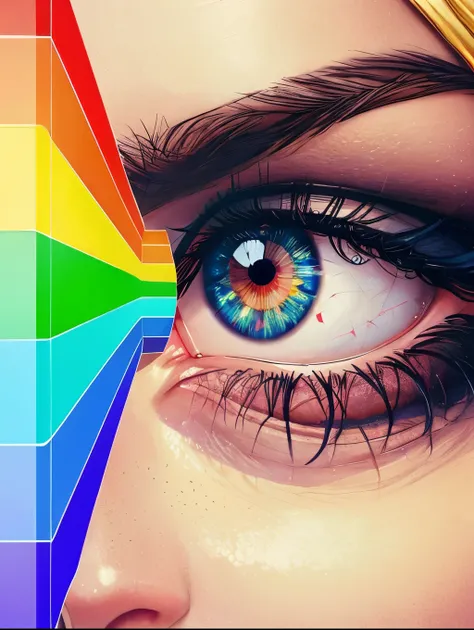 Eye color vision 