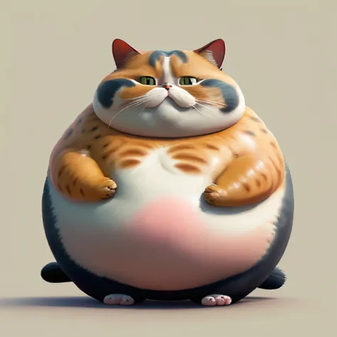 1 fat cat