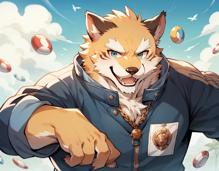 rating_safe, score_9, score_8_up, score_7_up, score_6_up, score_5_up, score_4_up, hires, cover page, absurdres, figma, Steam punk, Beautiful World Heritage, boys, Happy, joyful(Photos of solo travelers)(kemono, furry anthro)