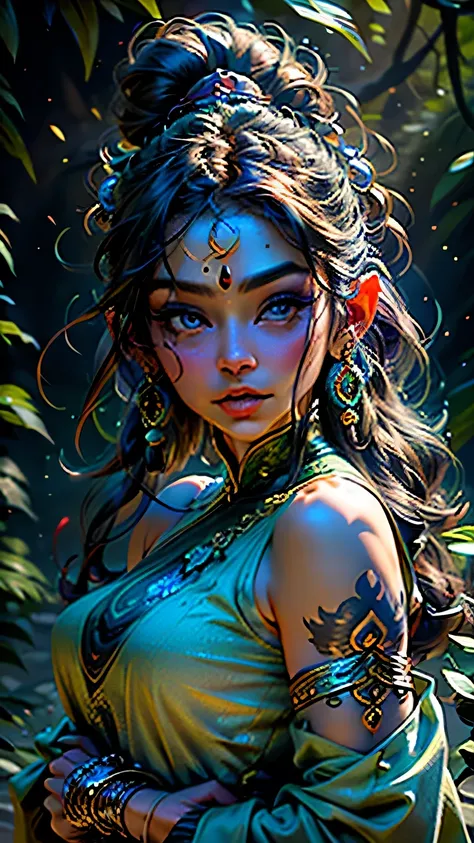 Imagine a realm where the grandeur of Hindu mythology converges with enchanting magic and 、 is inhabited by creatures with both fairy-like subtlety and anthropomorphic animal appeal。This enchanting universe is、Reflects the ancient beauty of the Chinese lan...