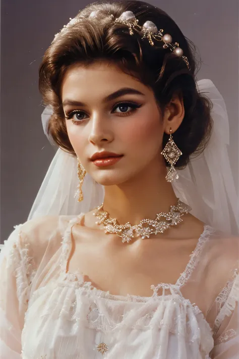 very beautiful dreamy girl, supermodel face, 1990 makeup, 1990 fashion, 1990 blowout hairstyle