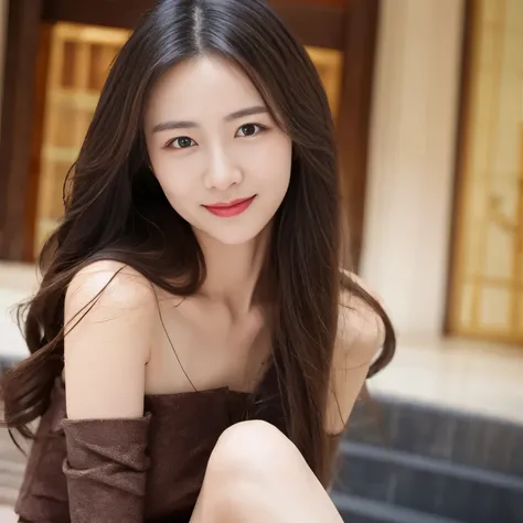 [Korean language,realistic, masterpiece, final details, photorealistic, intricate details , octane rendering , 【8k, 1 Girl , Perfect face shape all over, Beautiful Face , new world foundation, slot reference, detail hair,, black Bow down, black Gloves,...