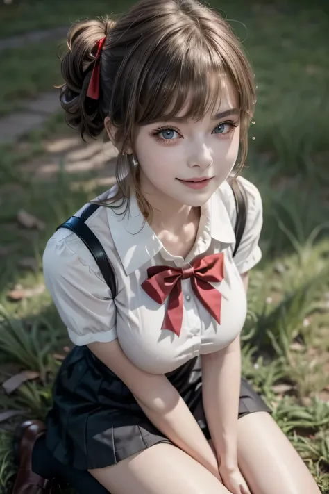 Perfect appearance. Top quality. High resolution.
High quality photos. Photos that are in correct focus.
Correct human anatomy. Correct hand shape.

She is a high school student. She is tall.

Her face looks a lot like that of YouTuber Ella Freya.

Too bea...