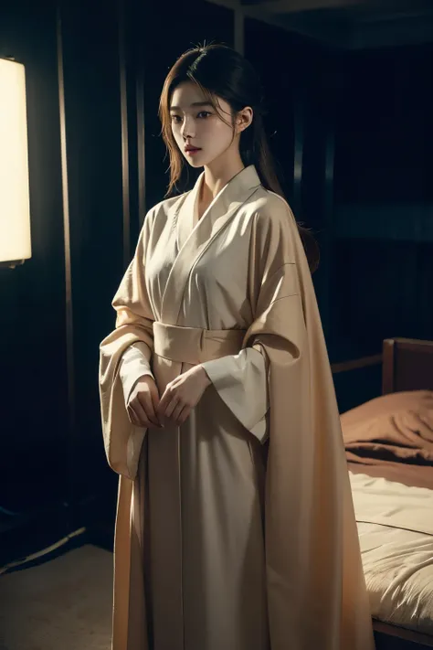 (( best quality)), ((masterpiece)), (Cinematic Aesthetics :1.4) Beautiful Korean fashion model