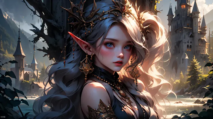 masterpiece, newest, absurdres, masterpiece, highly detailed, beautiful anime, lineart, realistic anime, semi realistic, extremely cute, ((very aesthetic, best quality, ultra detailed)), (perfect face, cute face, like face), fantasy background, extreme col...