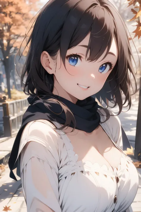 ((Best Quality)), ((Excellent)), (Details),((Japanese)),Black Hair, ((Girl)),((Straight Hair)),Shiny Hair, , Medium Bust, ((Blue Eyes)),(Sexy Knit Dress with Holes)1.4,(Belly Button)1.4,(Excellent)1.3,(Shame), (Full Face Blush)1.4, (Long Hem)1.3,(Open Mout...