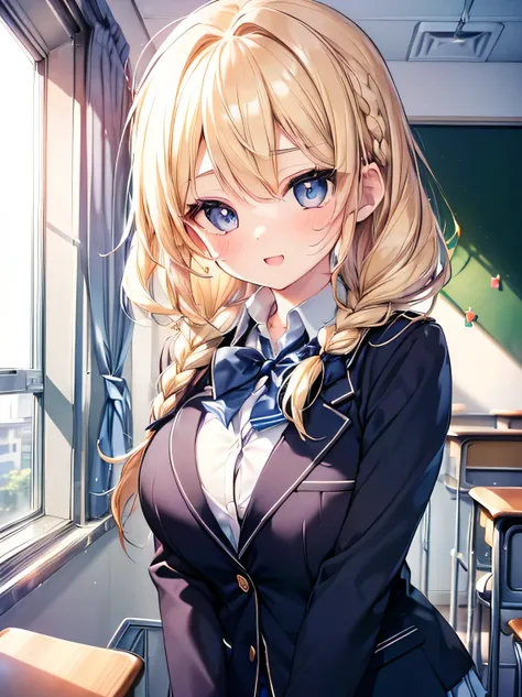 Masterpiece,Best Quality,(Super Detail),Perfect Lighting, Highly detailed CG,Super detailed,(Highly detailed eyes,Very cute face,Highly detailed face:1.3),Beautiful Anime Girl,(Solo Girl),(Super huge :1.2),(Sensual,Glamorous:1.4),(Blonde,Medium Hair,Twin b...