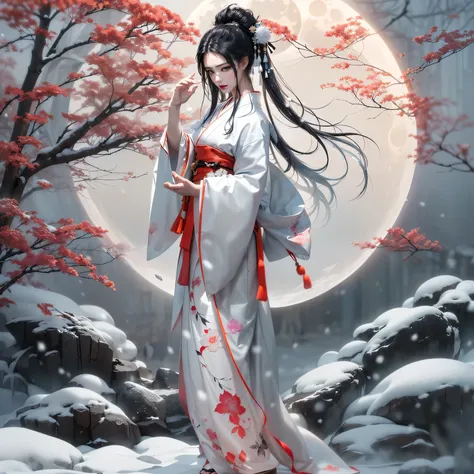 The original image was created on October 8, 2024.
Yuki-onna