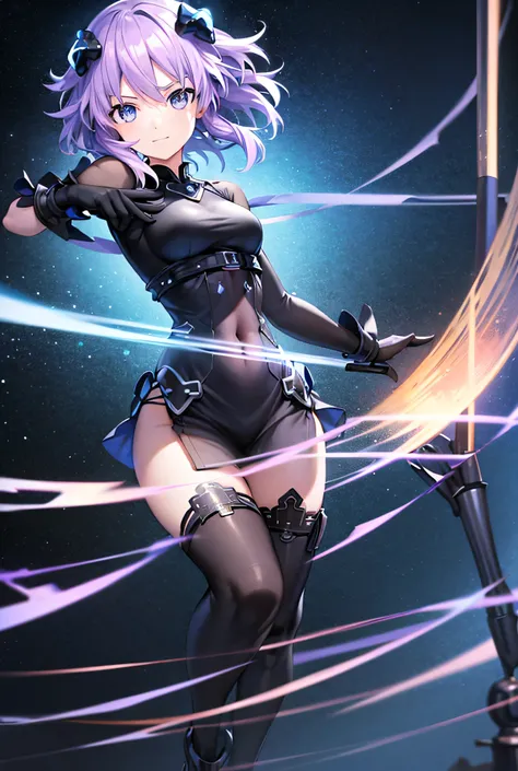 anime girl ,  costume wearing a bottomless sari  , Black fitted asymmetric high-waist dress with slit and stand-up,  High resolution,  masterpiece ,  The best quality , necessary, HD model,  tall details , High quality,  very detailed ,  Textured skin , UH...