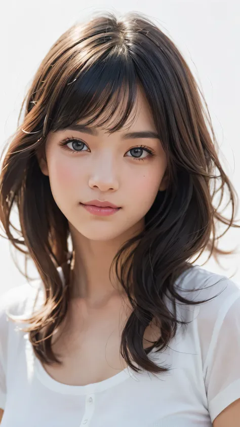 scenic professional photograph of (sharp focus:1.2), ((cowboy shot)), raw photo, DSLR photo, 8k hdr, ((masterpiece, best quality)), photorealistic, (photorealistic:1.2), HDR, high quality, high-definition, 1girl, standing 18 year old girl, Stands in front ...