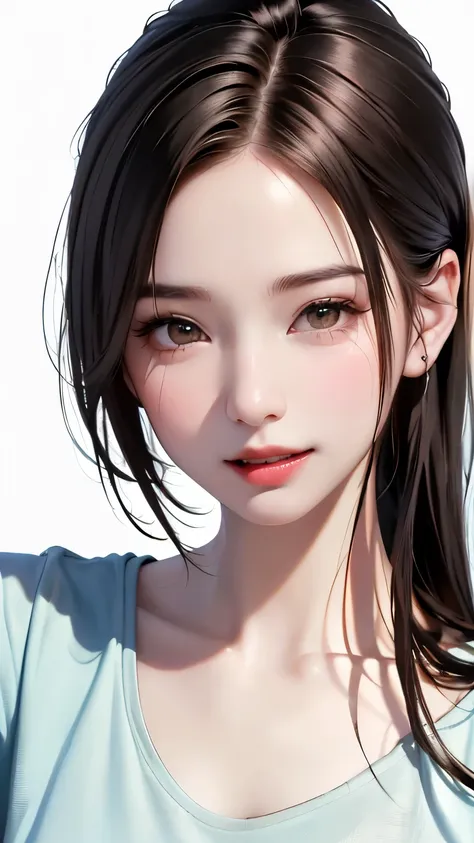 (highest quality、8k、32K、masterpiece)、(realistic)、(Photoreal:1.2)、(High resolution)、Super detailed、very beautiful face and eyes、1 girl、round and small face、thin waist、delicate body、(close、highest quality、high detail、rich skin details)、(highest quality、8k、oi...