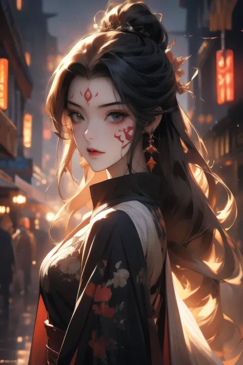 Anime Characters With Weird Faces And Glowing Heads, Beautiful Girls In Demon Slayer Art,face paint,
Detailed Digital Anime Art, 4k Detailed Digital Art, 4k Manga Wallpaper, Detailed Anime Character Art,
Epic Fantasy Digital Art Style, 8k Badass Anime, 4...