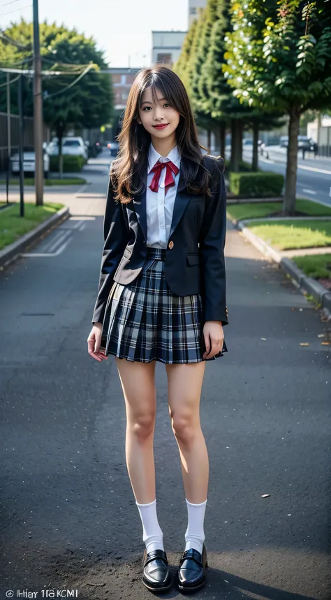 Please do a cute pose , View from below, viewers discretion advice , 8K RAW Photos,  best quality  , masterpiece, Ultra-fine ,  film grain, movie, field, ((My hair and skirt flutter in the wind:1.5)),  one girl shaking her hips, Amazingly beautiful girl, (...