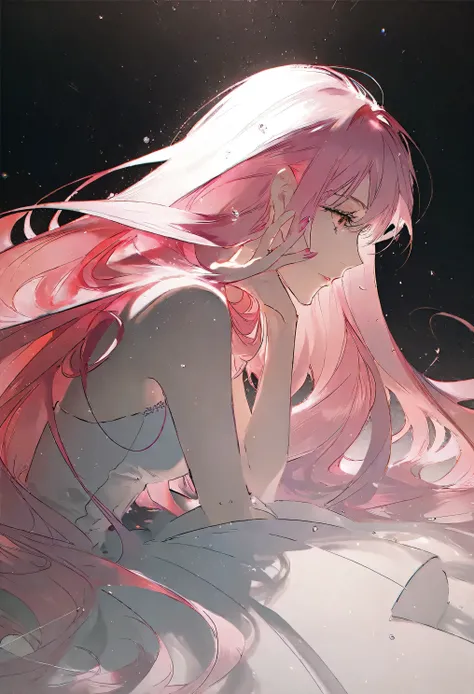by rella, break
pink long hair,
break, 1 girl
beautiful, aesthetic, detailed, beautiful color,
break
amazing quality, best quality, high quality,