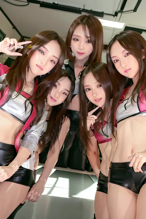 group consists of five women.... music style is pop 、they seem like , hip-hop and mix ... very cheerful 、 so beautiful、 girls al...