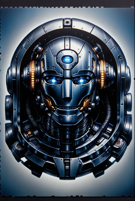 (better quality,4K,8k,highres, masterpiece :1.2), ultra-detailed ,(realistic, photorealistic , photorealistic :1.37),close-up,robot,metallic,Shiny surface, complex and intricate structure ,Bright LED lights,advanced technology,mechanical parts,precision ...