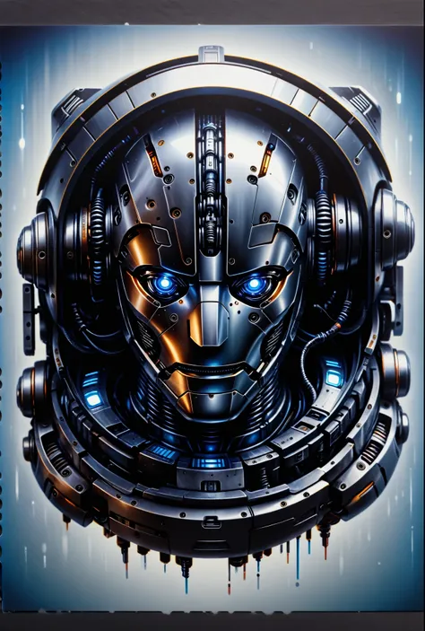(better quality,4K,8k,highres, masterpiece :1.2), ultra-detailed ,(realistic, photorealistic , photorealistic :1.37),close-up,robot,metallic,Shiny surface, complex and intricate structure ,Bright LED lights,advanced technology,mechanical parts,precision ...