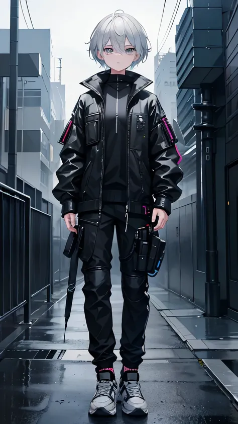 ross 154 　seems a bit messy　pants　tickware　black and 1 vivid color　 is designed to combine elements of techwear and cyberpunk 。　...