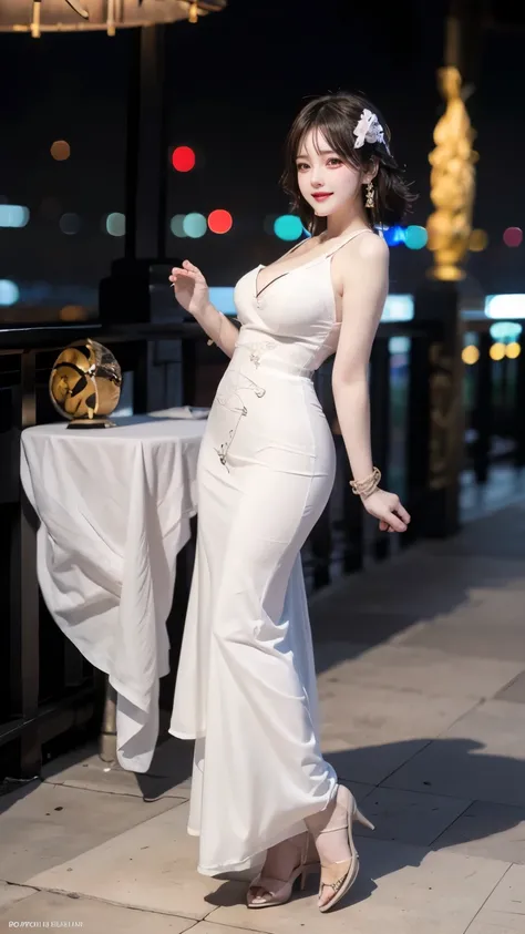 Shoot from a distance, 8k, Masterpiece, Photo brute, Best quality, photoreallistic, extremely detailed CG unity 8k wallpaper, profondeur de champ, cinematic light, Lens Flare, Ray Tracing, (extremely beautiful face, lovely lips, beaux yeux), intricate deta...