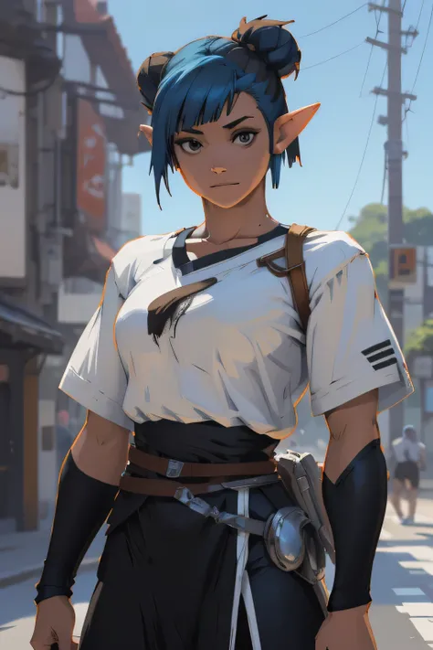 there is a elf girl driving a vehicle with a dog in the back, anime art vehicle concept art, makoto shinkai ( apex legends ), buggy, highly realistic concept art, extremely detailed concept art, by Akihiko Yoshida, car concept art, by Krenz Cushart, sojour...