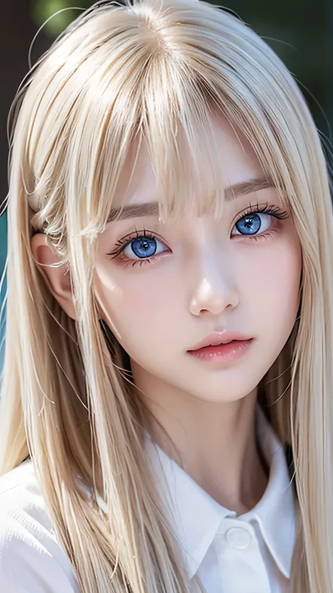 Perfectly beautiful young face 、 messy silky beautiful blonde 、 beautiful cute first time at age 19 々Beautiful girl、very beautiful pretty insanely bright pale mint blue big eyes、 VERY SUPER LONG BEAUTIFUL BEAUTIFUL SILKY SHINY HAIR 、Super long blonde hair、...