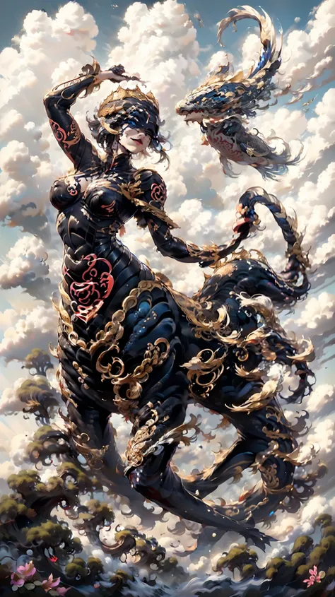 绘制一幅超级广horn、} The multiverse brings together a super carnival , , The character has the intellectual beauty of an English and female heart and a saint (Queens group :2)Britain。Detail requirements: Using Master Compositions 、 exquisite layer structure 、Magi...